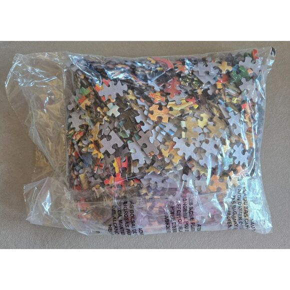 MasterPieces Trading Post 1000 pc Hiroaki Shioya Complete Preowned Southwestern - Picture 4 of 5